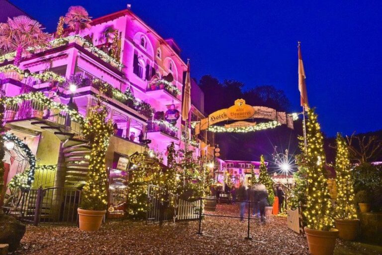 Nostalgischer Weihnachtsmarkt im Kasbachtal