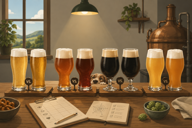 Vergleichsverkostungen: Bier verstehen, bewerten und weiterentwickeln